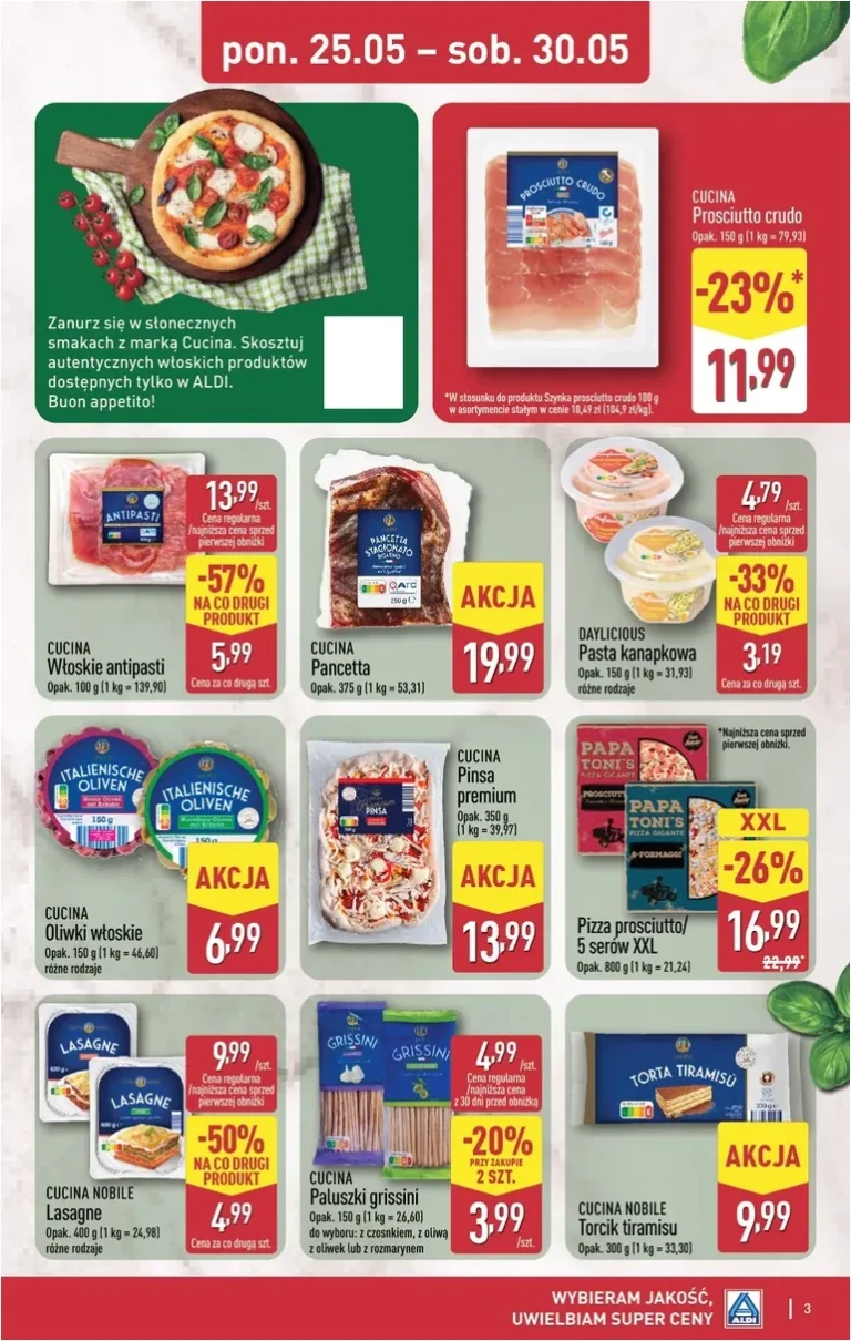 ALDI – Smakowita podróż do Włoch gazetka od 25.05.2026 - strona 3