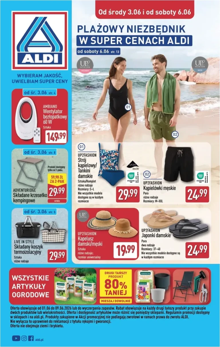 Najnowsza gazetka ALDI – Przygotuj się na kolejny tydzień ważna od 03.06.2026 ⭐ - strona 1