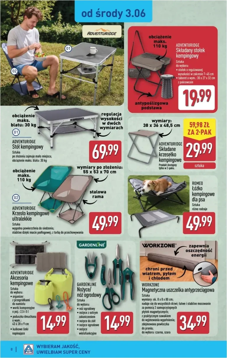Najnowsza gazetka ALDI – Przygotuj się na kolejny tydzień ważna od 03.06.2026 ⭐ - strona 8