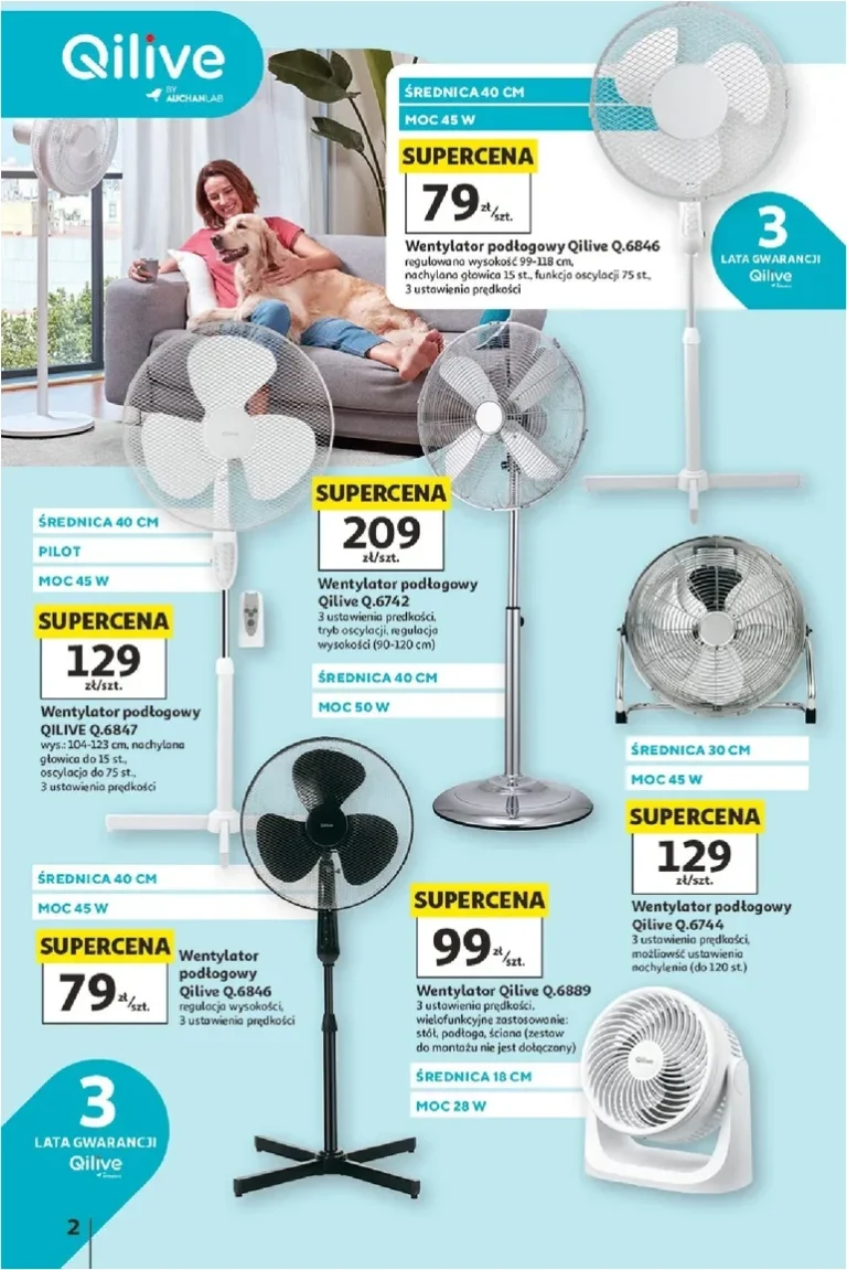 Hipermarket Auchan – Wentylatory gazetka od 21.05.2026 - strona 2