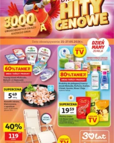 Hipermarket Auchan gazetka od 21.05.2026