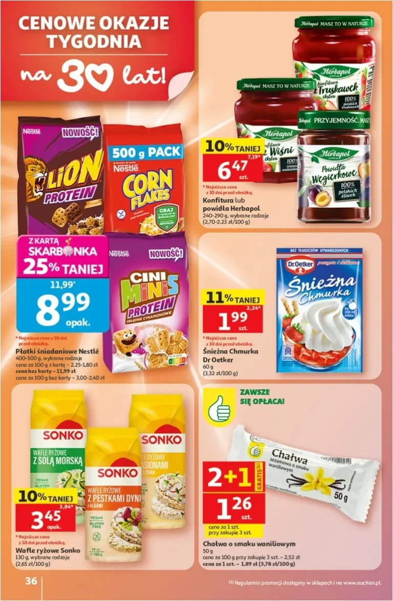 Hipermarket Auchan gazetka od 21.05.2026 - strona 36