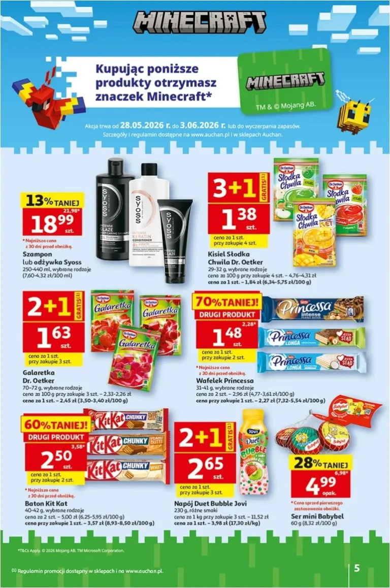 Najnowsza gazetka Auchan – Gazetka 30 Lat Hipermarket Auchan ważna od 28.05.2026 ⭐ - strona 5