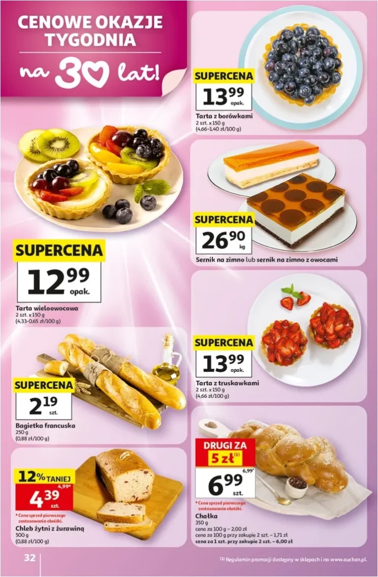 Najnowsza gazetka Auchan – Gazetka 30 Lat Hipermarket Auchan ważna od 28.05.2026 ⭐ - strona 32