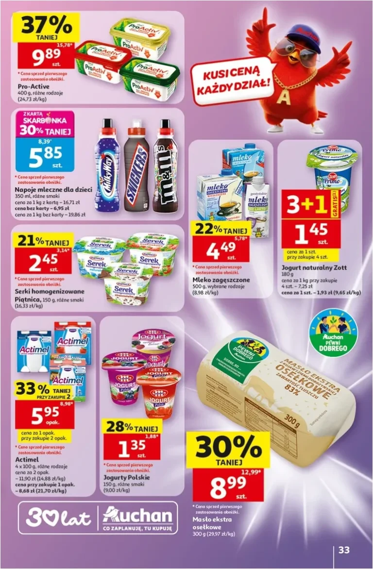 Najnowsza gazetka Auchan – Gazetka 30 Lat Hipermarket Auchan ważna od 28.05.2026 ⭐ - strona 33