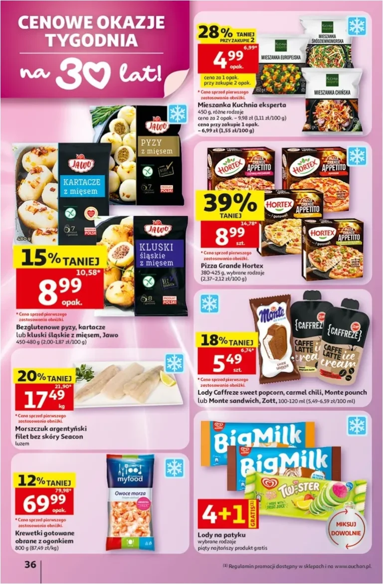 Najnowsza gazetka Auchan – Gazetka 30 Lat Hipermarket Auchan ważna od 28.05.2026 ⭐ - strona 36