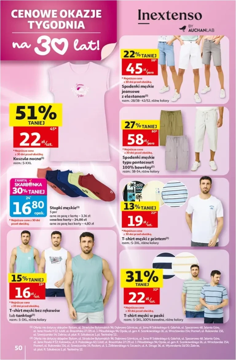 Najnowsza gazetka Auchan – Gazetka 30 Lat Hipermarket Auchan ważna od 28.05.2026 ⭐ - strona 50