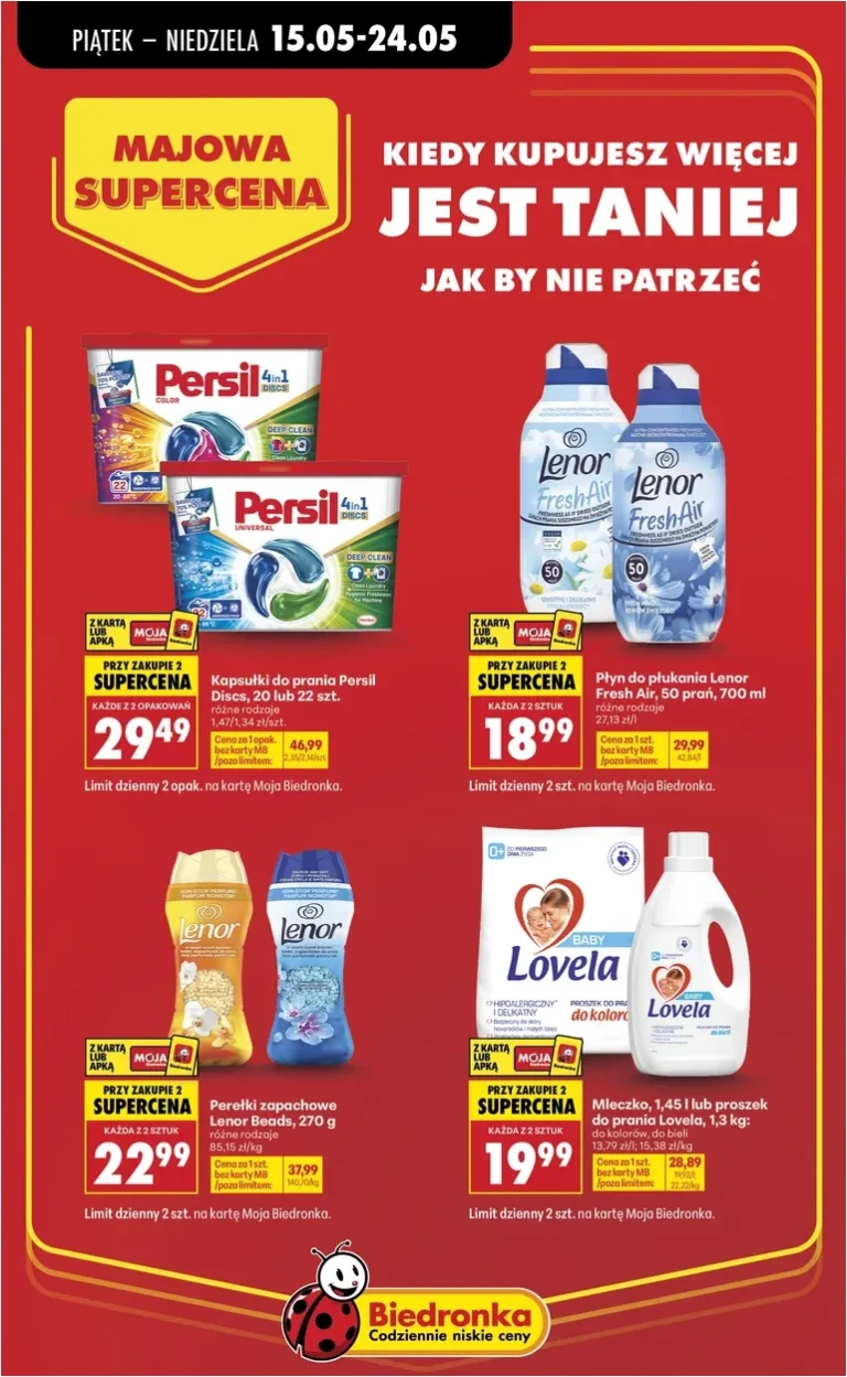 Biedronka – Majowa supercena gazetka od 14.05.2026 - strona 4