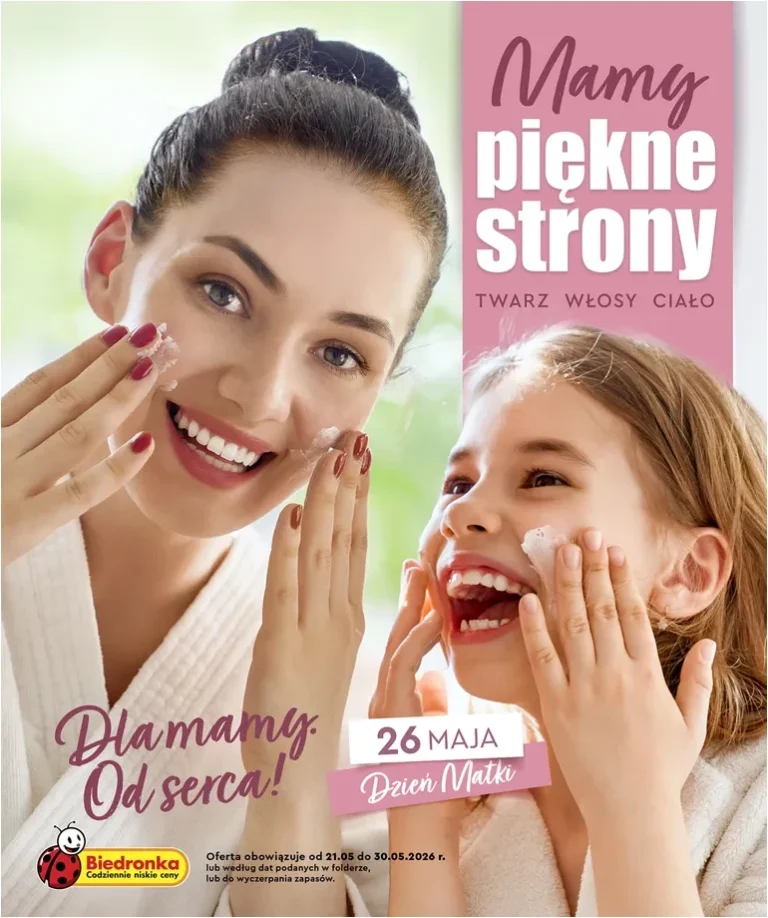 Biedronka – Mamy piękne strony gazetka od 21.05.2026 - strona 1