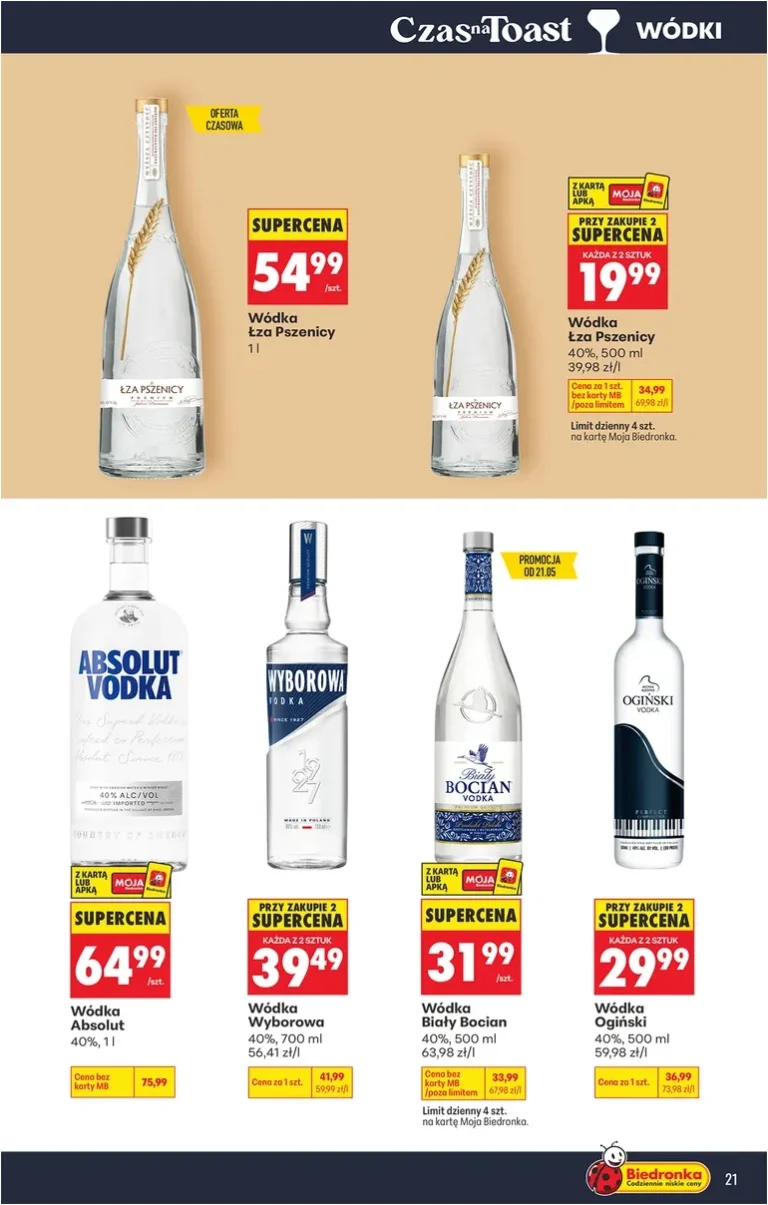 Biedronka – Alkohol gazetka od 18.05.2026 - strona 21