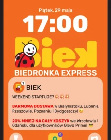 Biedronka – Biek gazetka od 29.05.2026