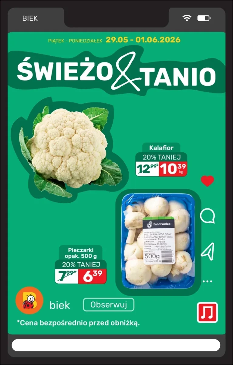Biedronka – Biek gazetka od 29.05.2026 - strona 12