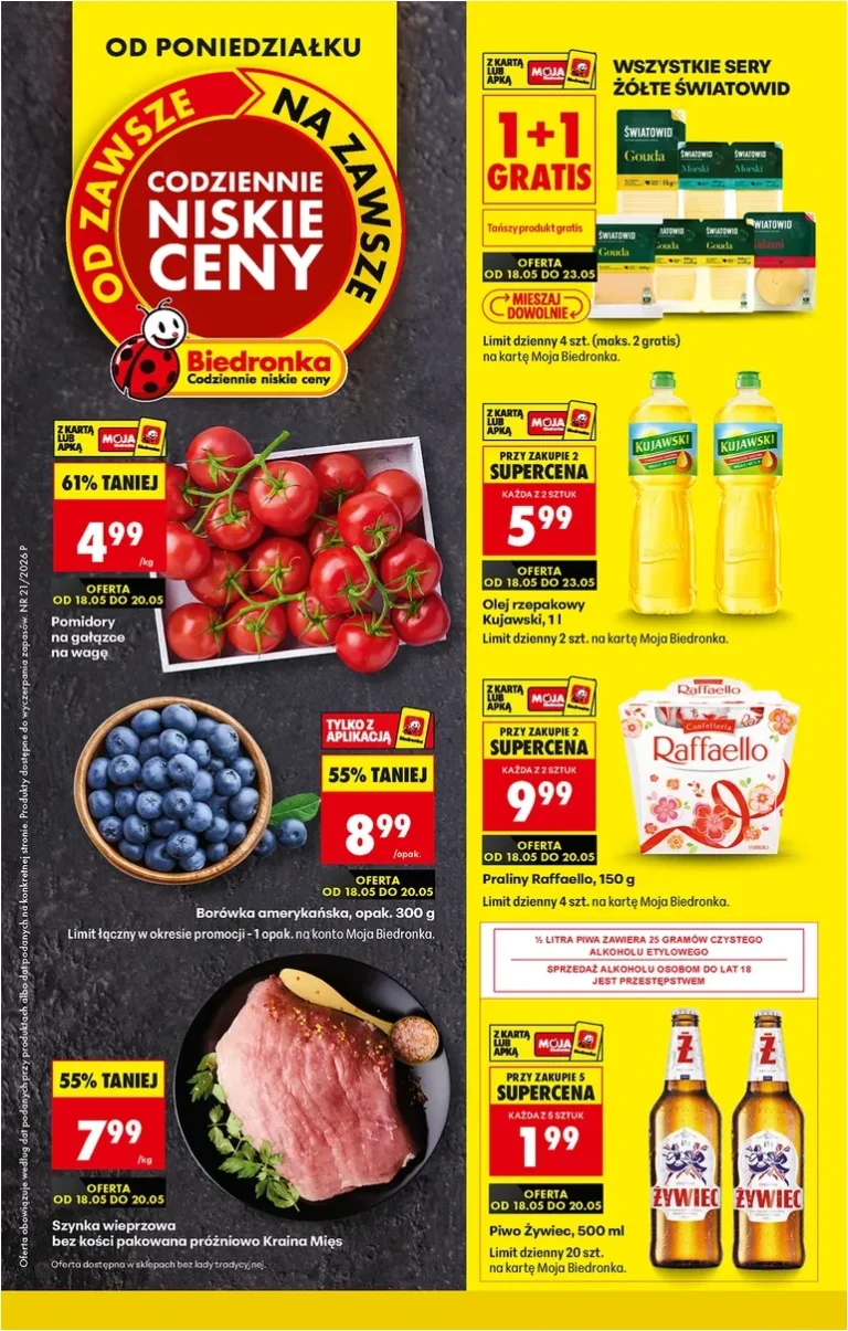 Biedronka gazetka od 18.05.2026 - strona 1