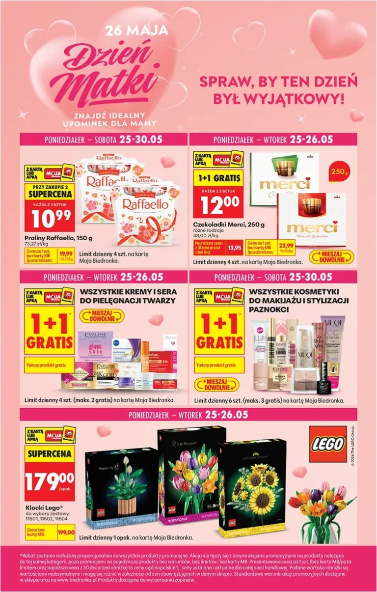 Biedronka – Dzień matki oferta gazetka od 25.05.2026 - strona 1