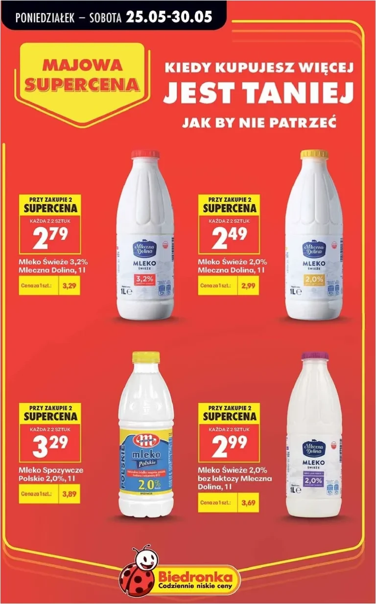 Biedronka – Majowa supercena gazetka od 25.05.2026 - strona 1