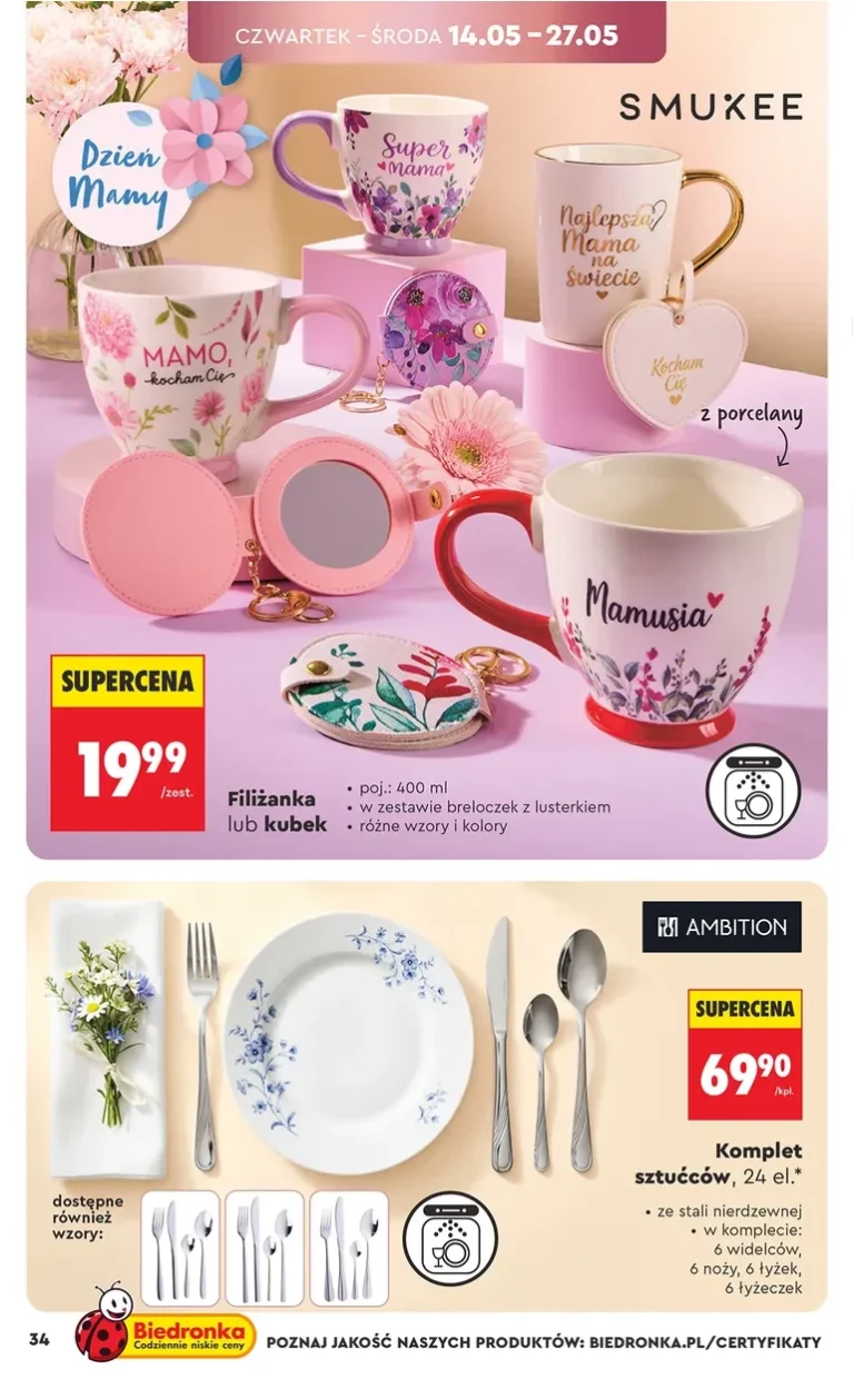 Biedronka – Hity i inspiracje gazetka od 09.05.2026 - strona 36