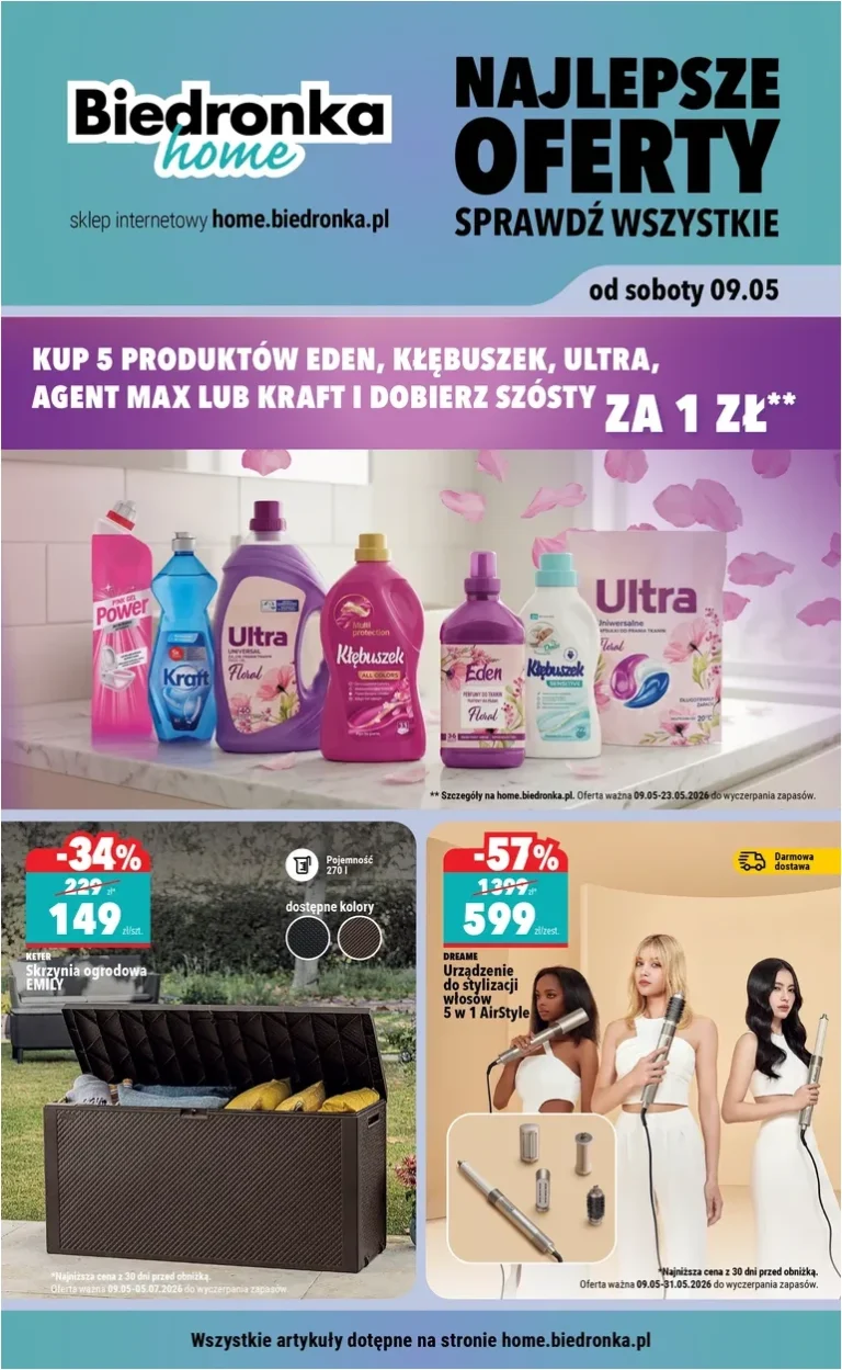 Biedronka – Home gazetka od 09.05.2026 - strona 1