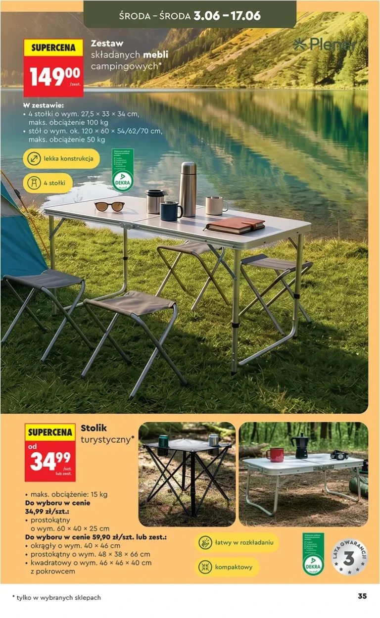 Biedronka – Hity i inspiracje gazetka od 30.05.2026 - strona 35