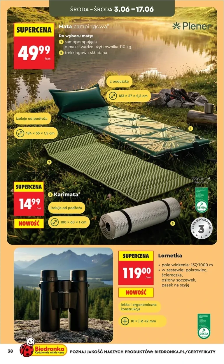 Biedronka – Hity i inspiracje gazetka od 30.05.2026 - strona 38