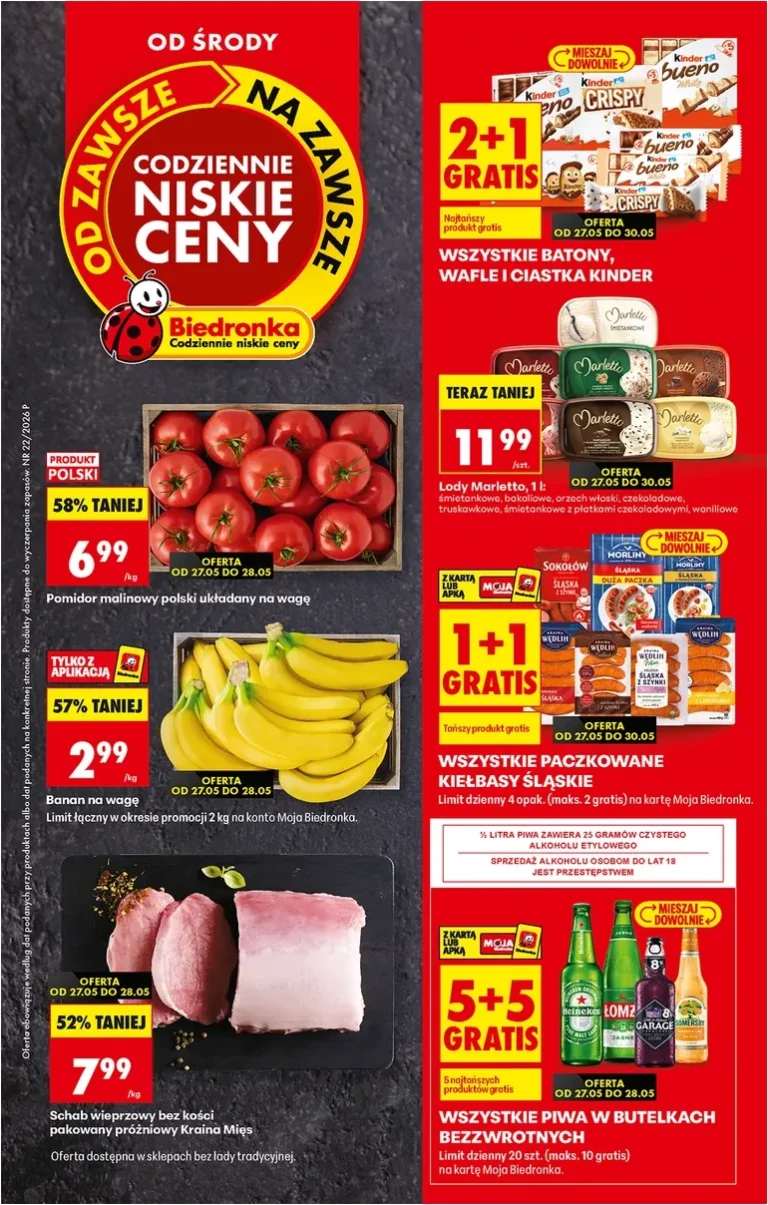Biedronka gazetka od 27.05.2026 - strona 1