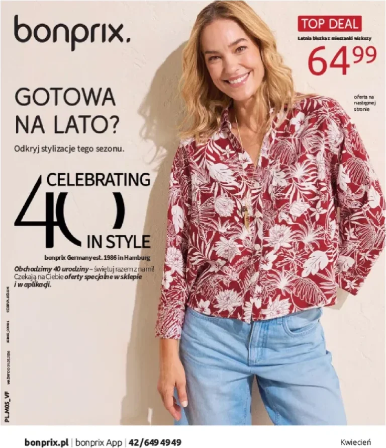 Bonprix – Lato gazetka od 04.05.2026 - strona 1