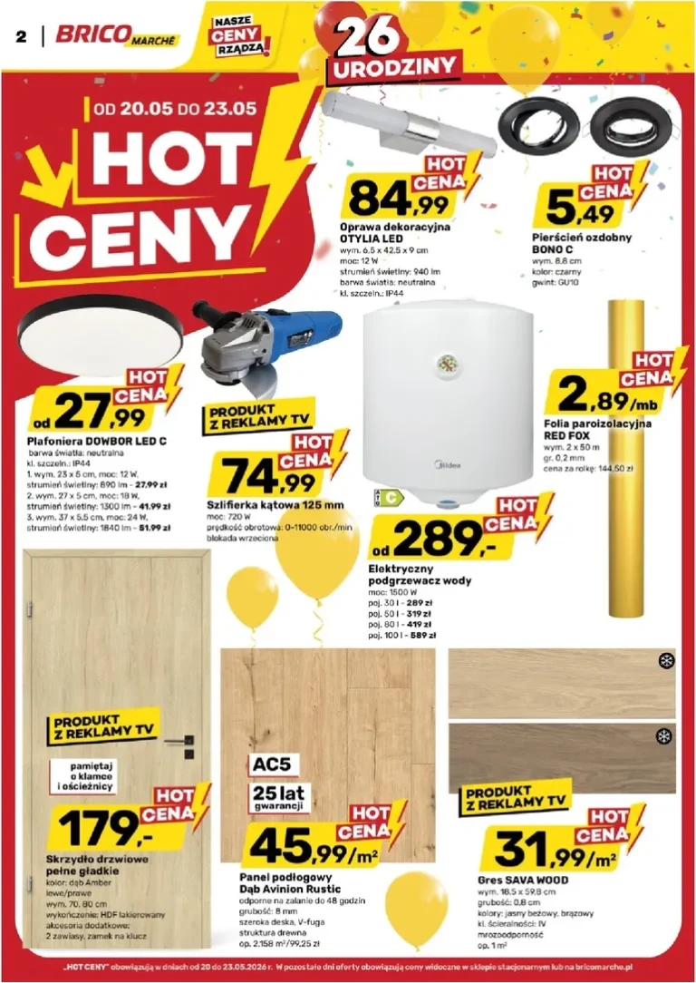 Bricomarché – Hot ceny gazetka od 20.05.2026 - strona 2