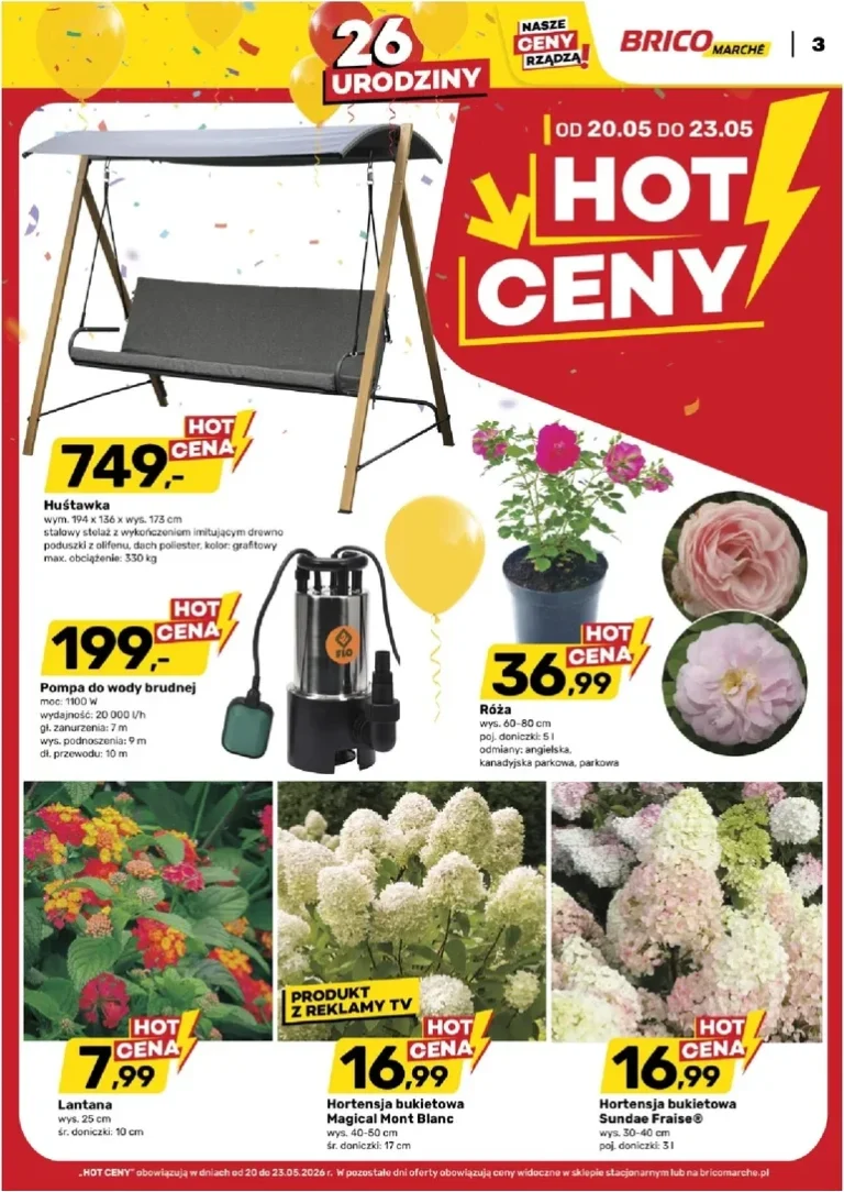 Bricomarché – Hot ceny gazetka od 20.05.2026 - strona 3