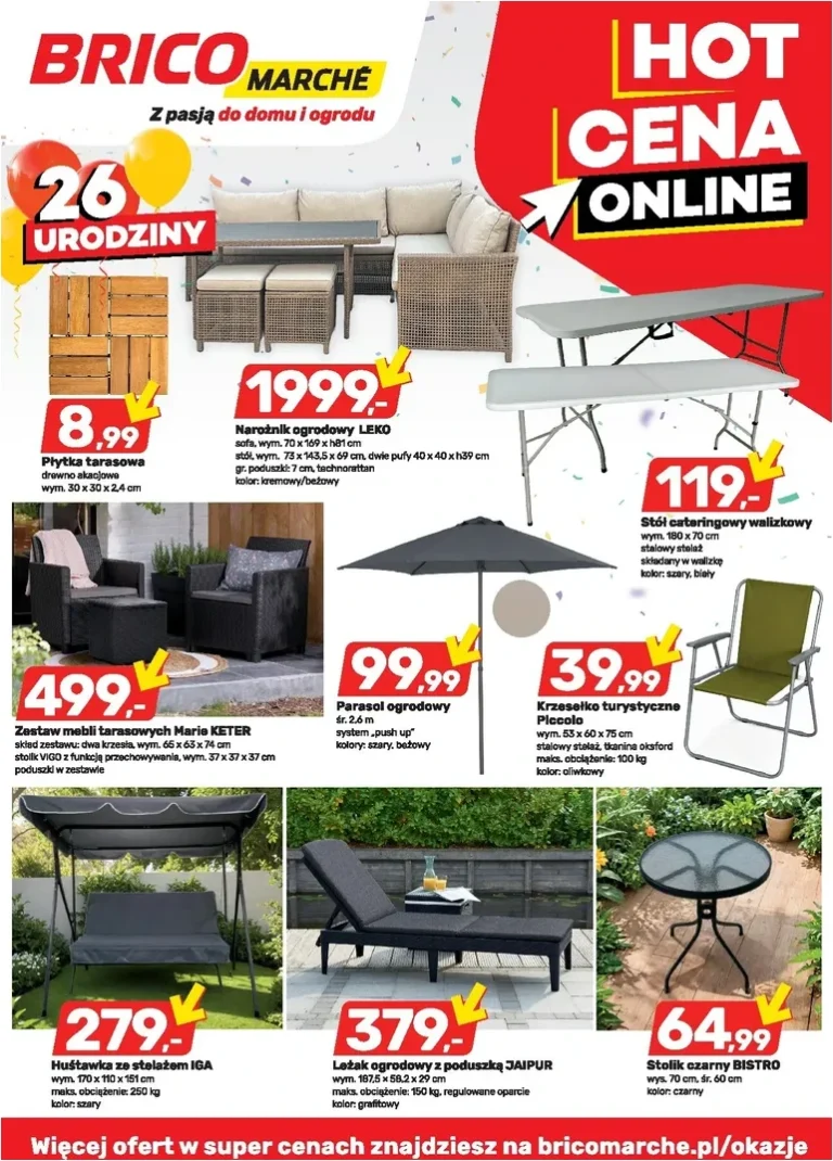 Bricomarché – Hot Ceny Online gazetka od 20.05.2026 - strona 1