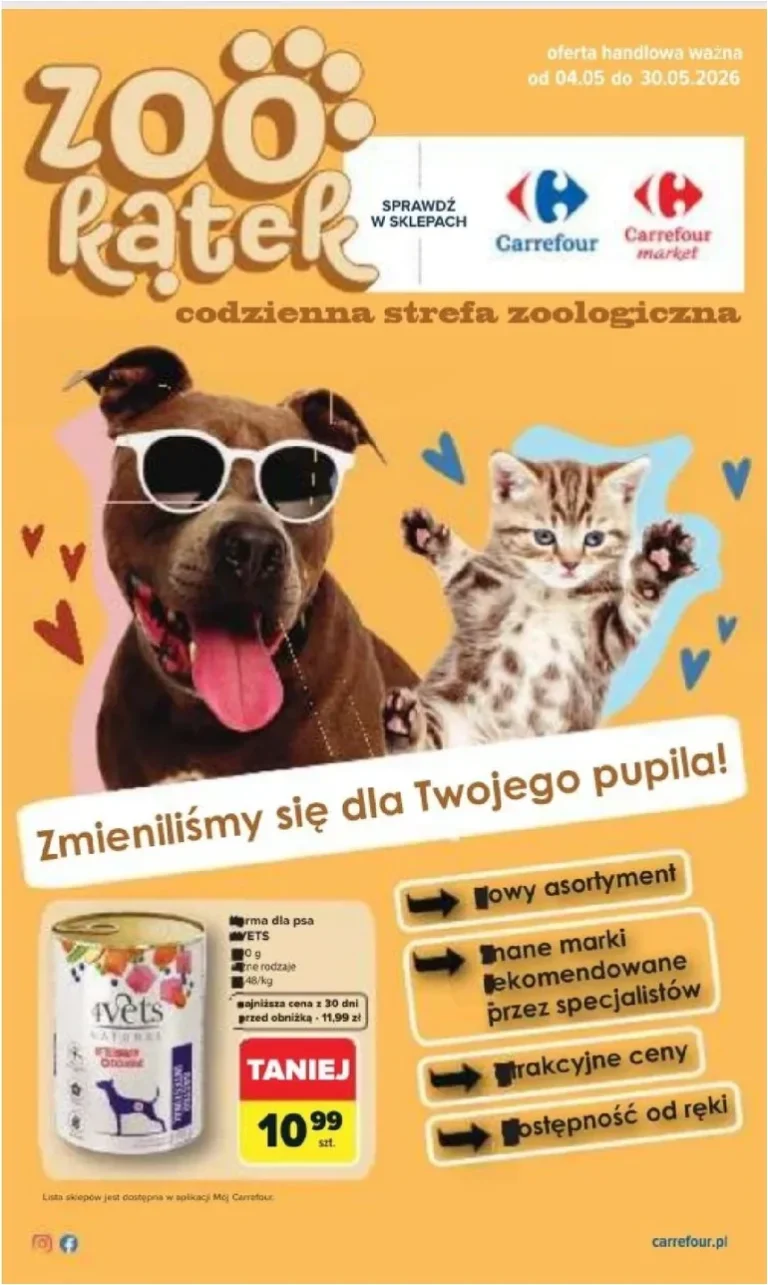 Carrefour – Zoo gazetka od 04.05.2026 - strona 1