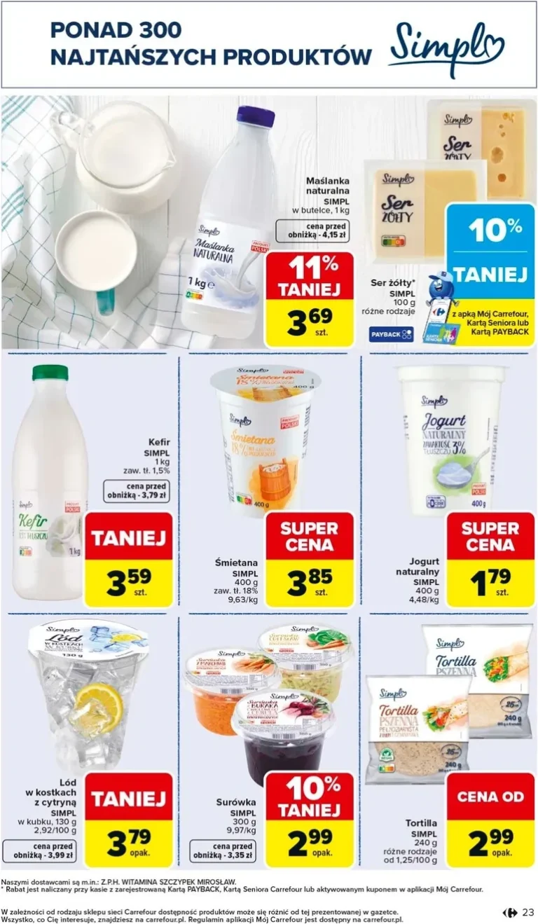 Carrefour – Produkt Carrefour gazetka od 25.05.2026 - strona 23