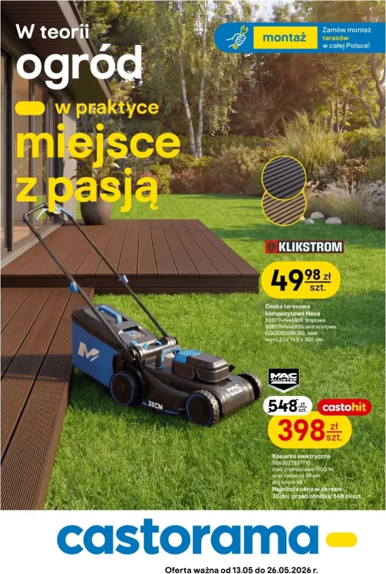 Castorama gazetka od 13.05.2026 - strona 1