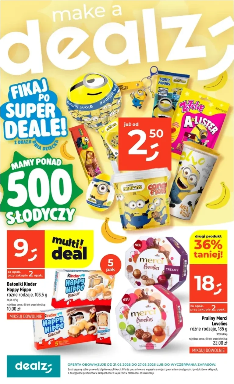 Dealz gazetka od 21.05.2026 - strona 1