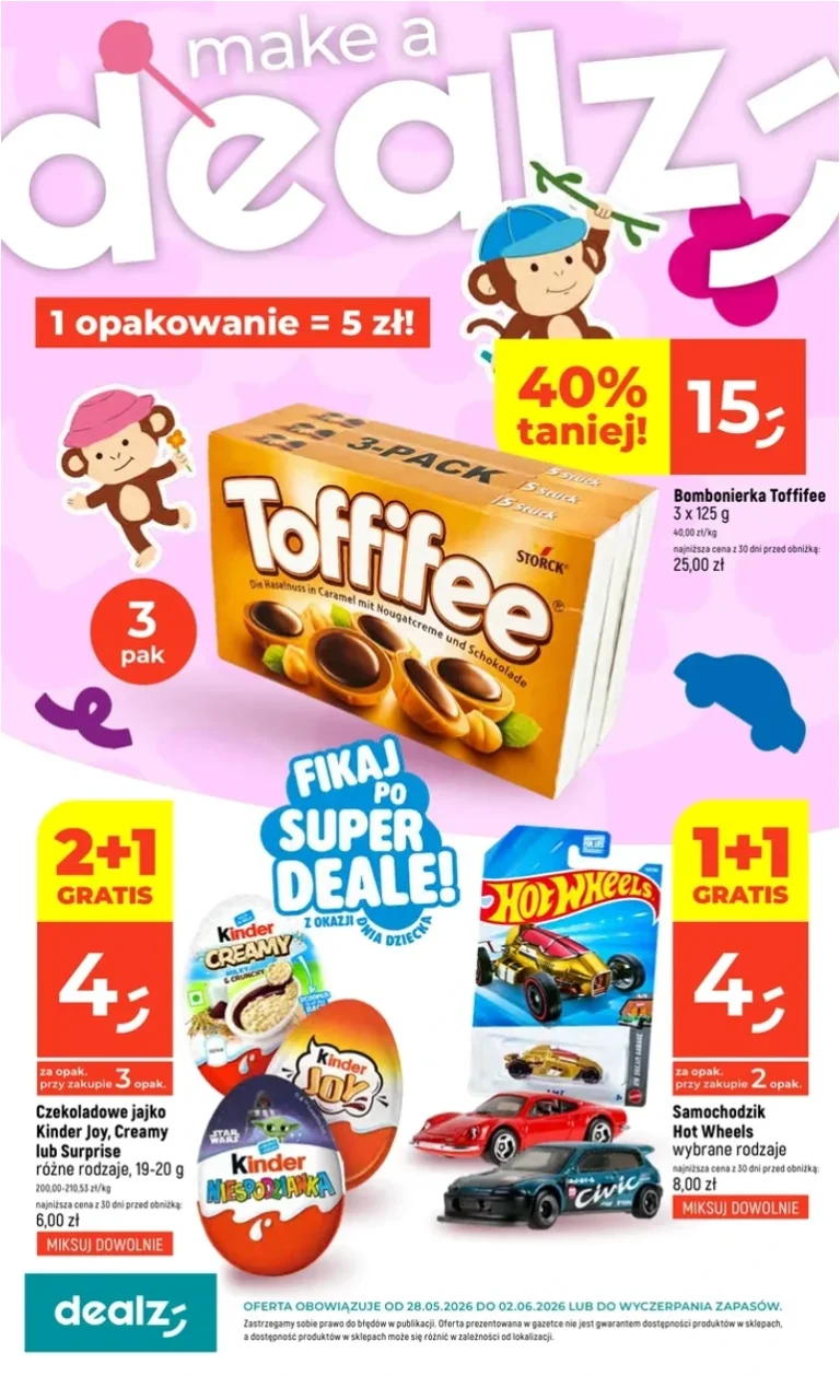 Dealz – Make a Dealz! gazetka od 28.05.2026 - strona 1