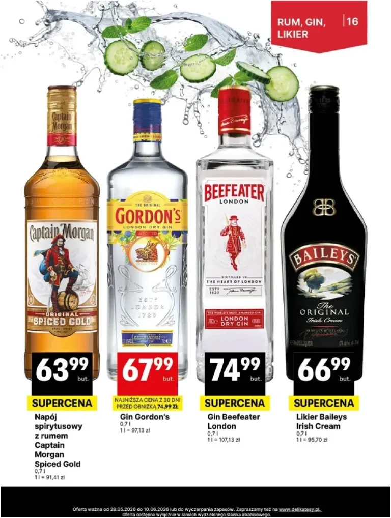 Delikatesy Centrum – Delibarek gazetka od 28.05.2026 - strona 16