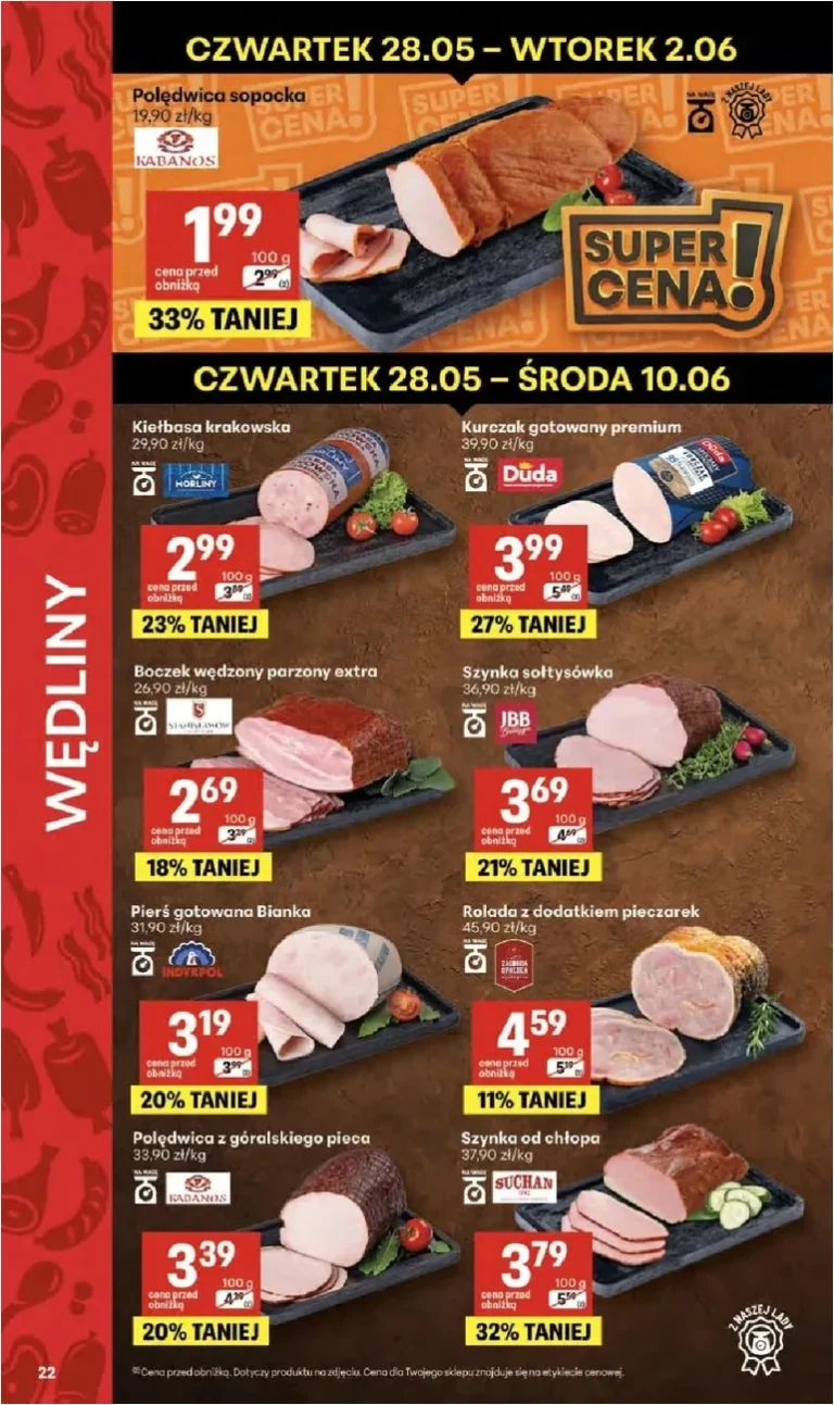 Najnowsza gazetka Delikatesy Centrum ważna od 28.05.2026 ⭐ - strona 22