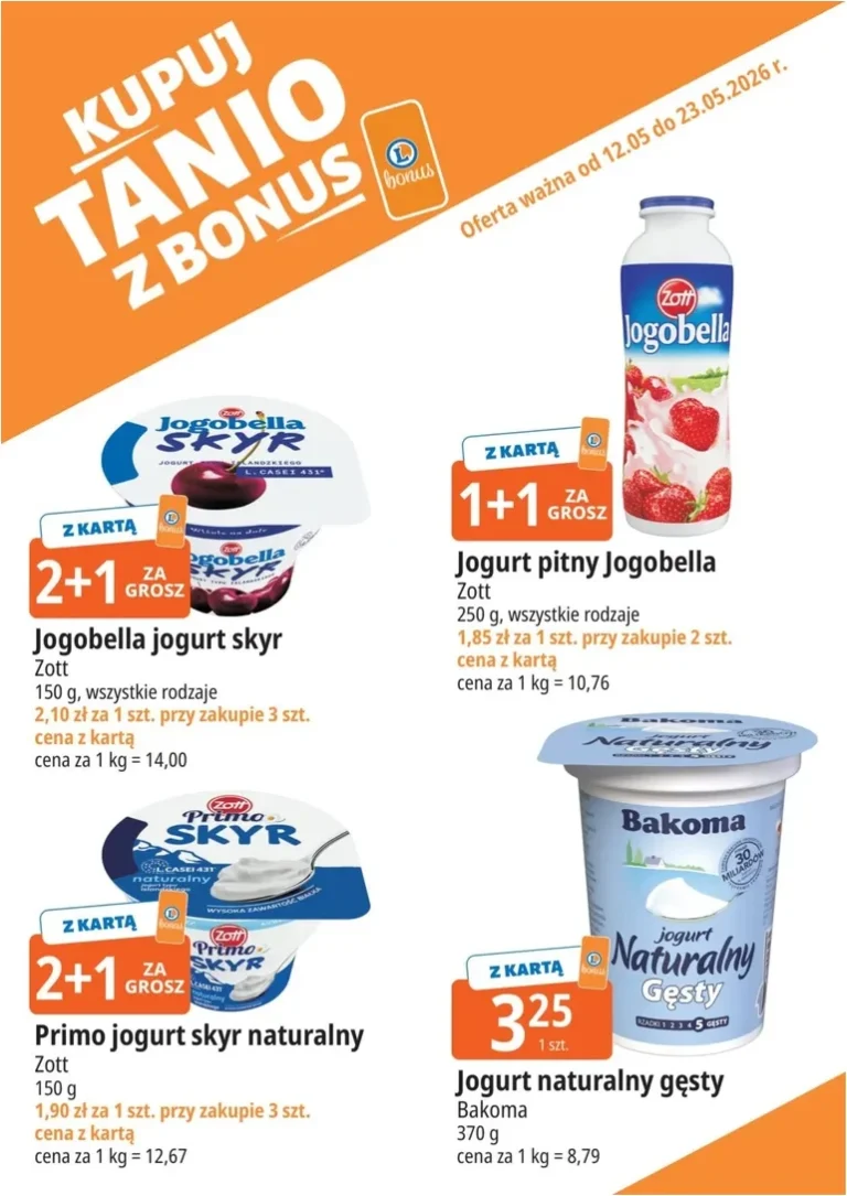 E.Leclerc – Bonus gazetka od 12.05.2026 - strona 1