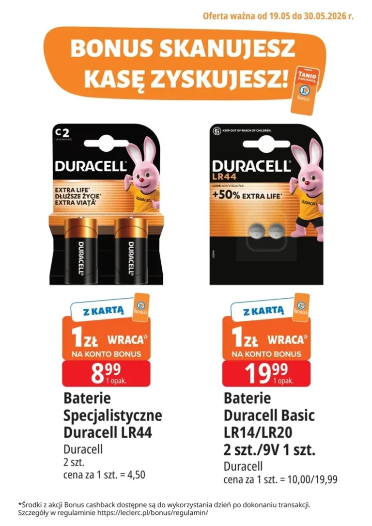 E.Leclerc – Kupuj tanio z bonus gazetka od 19.05.2026 - strona 14
