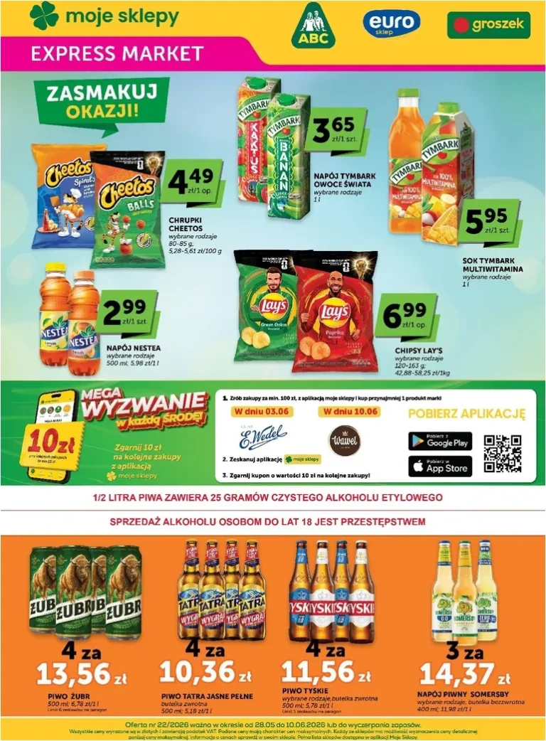 Euro Sklep – Expressmarket gazetka od 28.05.2026 - strona 1