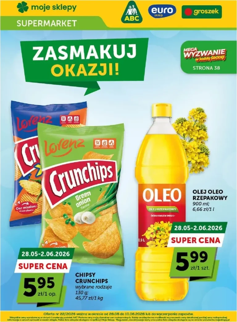 Euro Sklep – Supermarket gazetka od 28.05.2026 - strona 1