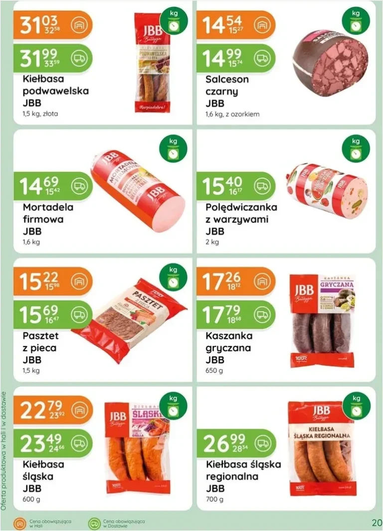 Eurocash – Katalog Wędlin gazetka od 07.05.2026 - strona 20
