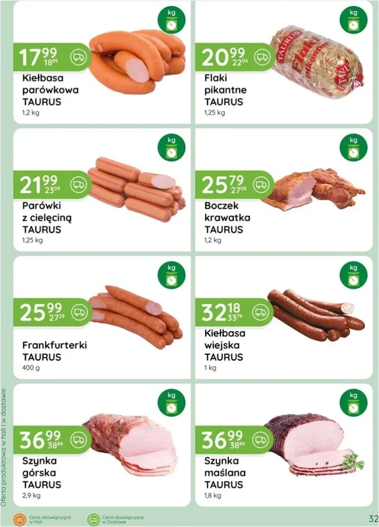 Eurocash – Katalog Wędlin gazetka od 07.05.2026 - strona 32