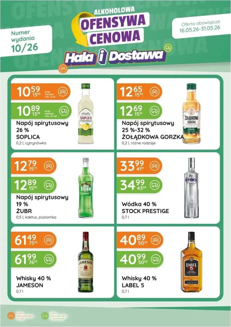 Eurocash – Ofensywa Alkoholowa gazetka od 16.05.2026 - strona 1