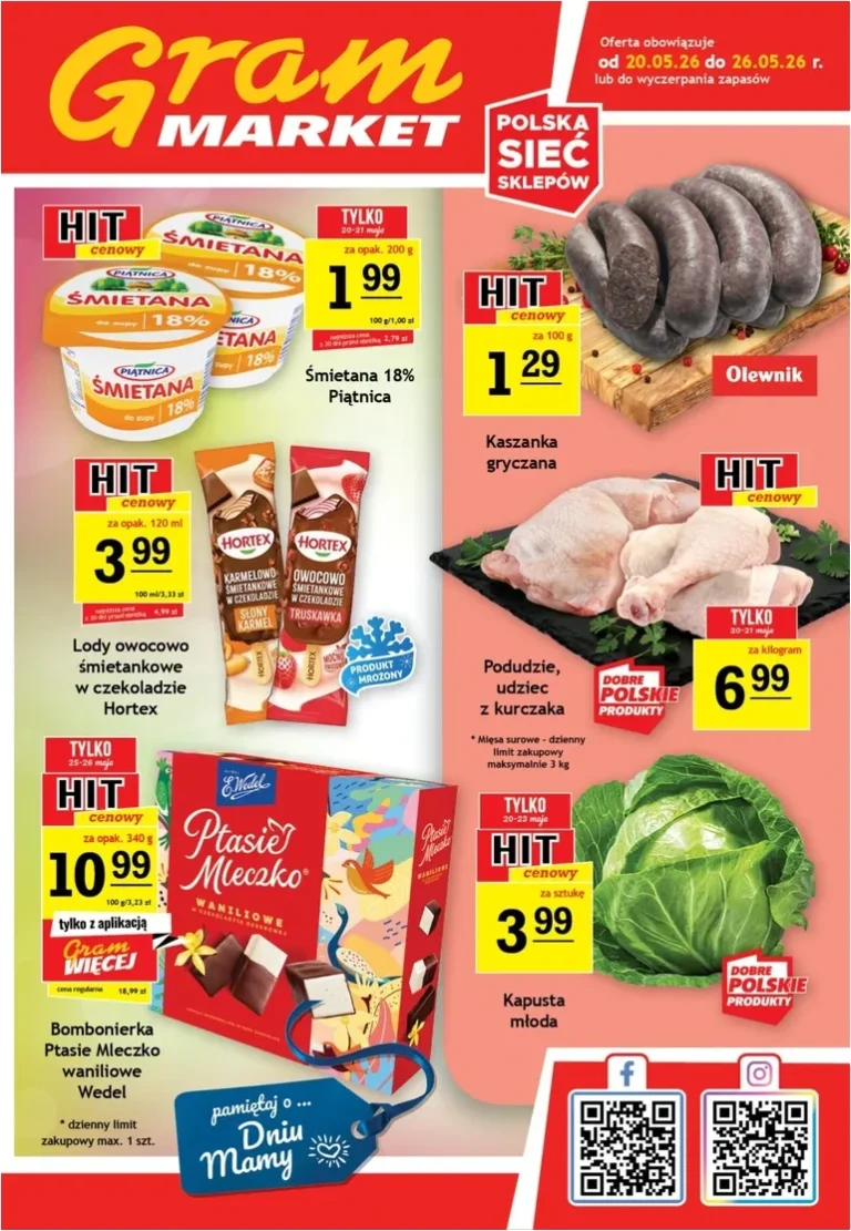 Gram Market gazetka od 20.05.2026 - strona 1