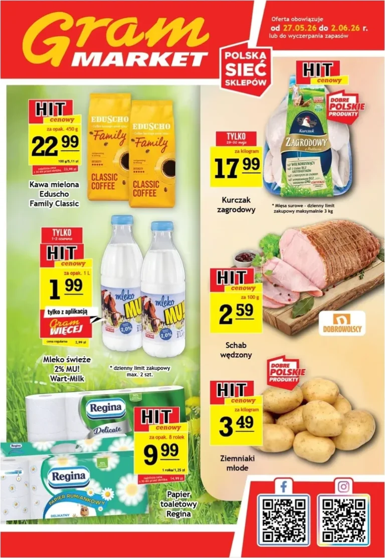 Gram Market gazetka od 27.05.2026 - strona 1