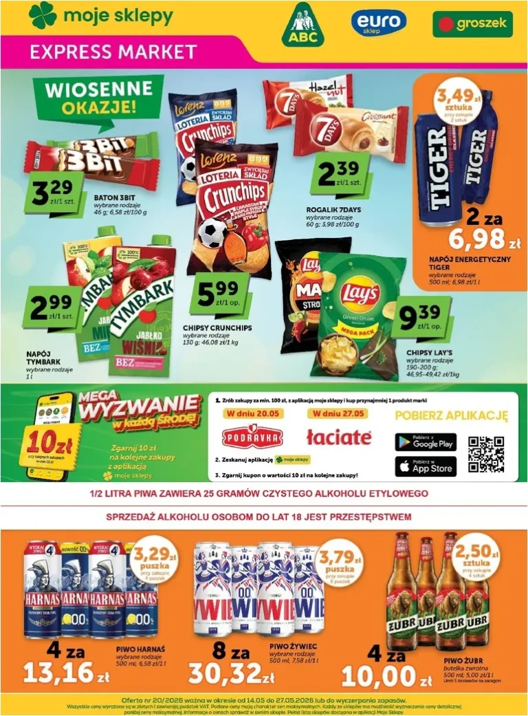 Groszek – Expressmarket gazetka od 14.05.2026 - strona 1