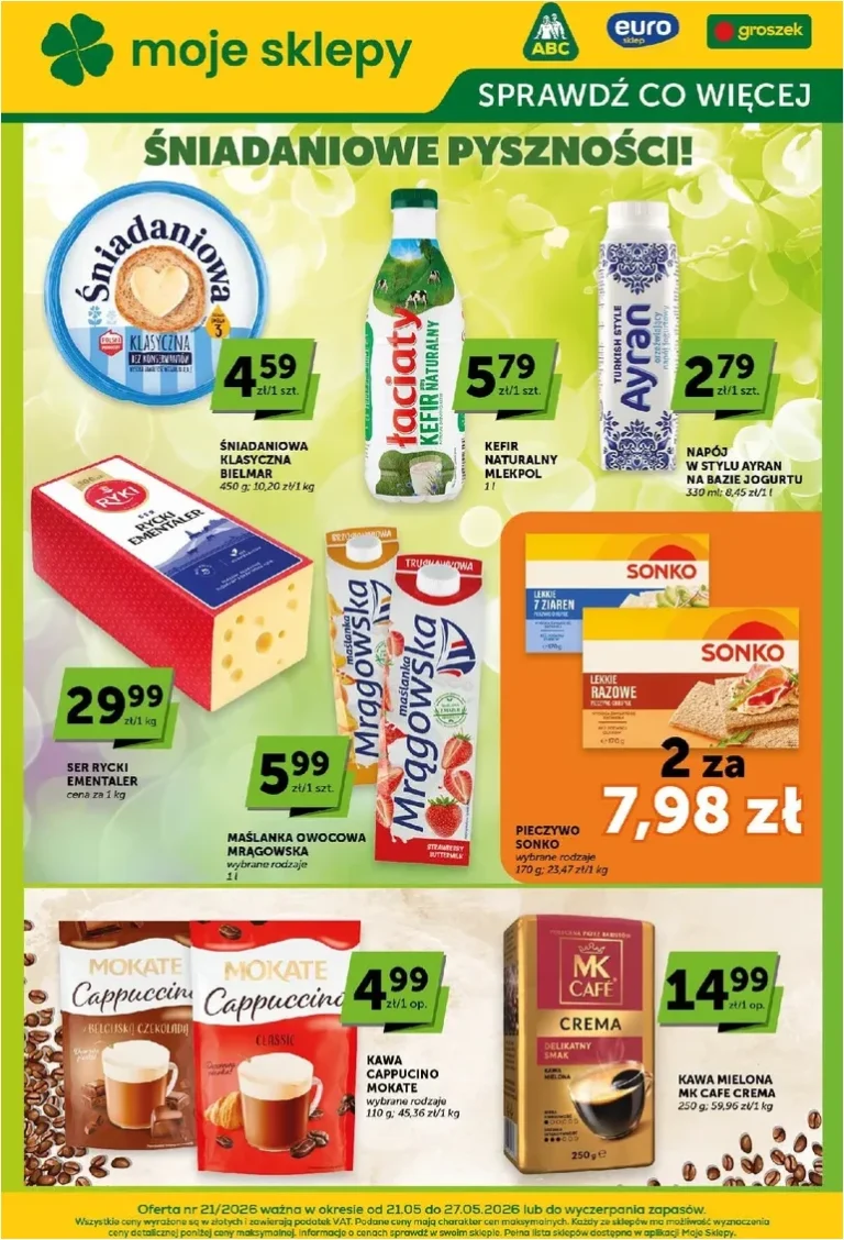 Groszek – Sprawdź, co więcej gazetka od 21.05.2026 - strona 1