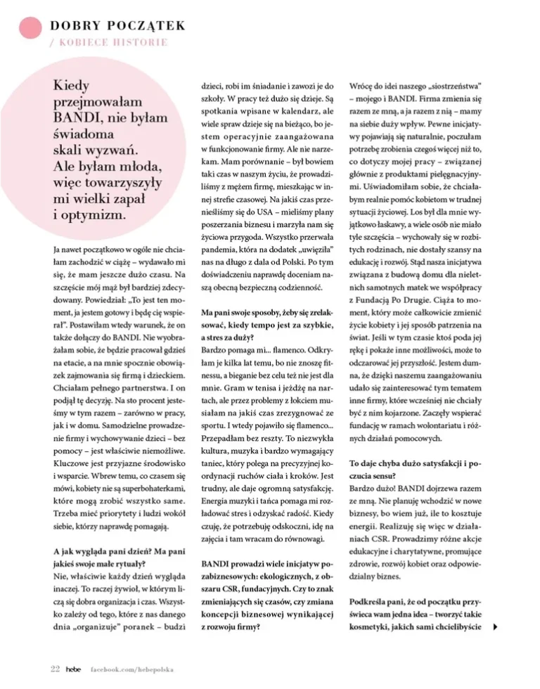 Hebe – Magazyn gazetka od 01.05.2026 - strona 22