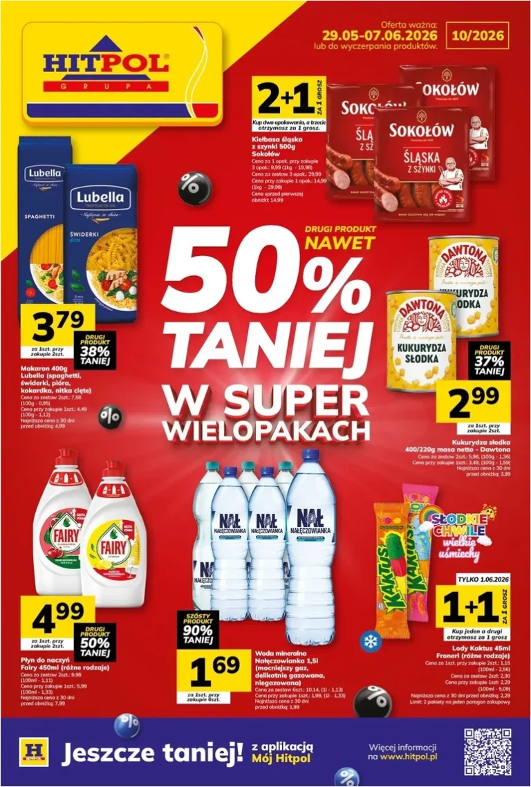 Najnowsza gazetka Hitpol ważna od 29.05.2026 ⭐ - strona 1