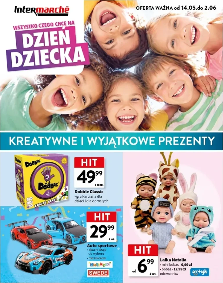 Intermarché – Dzień Dziecka gazetka od 14.05.2026 - strona 1