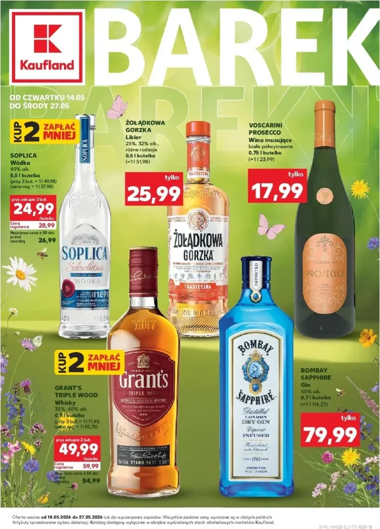 Kaufland – Barek gazetka od 14.05.2026 - strona 1